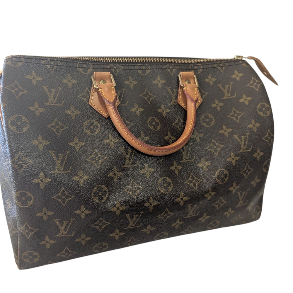 Louis Vuitton Monogram Speedy 35 Handbag - Picture 5 of 17